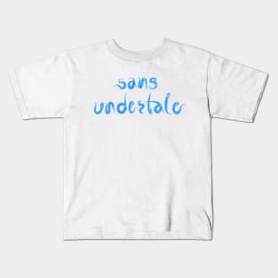 sans undertale Kids T-Shirt